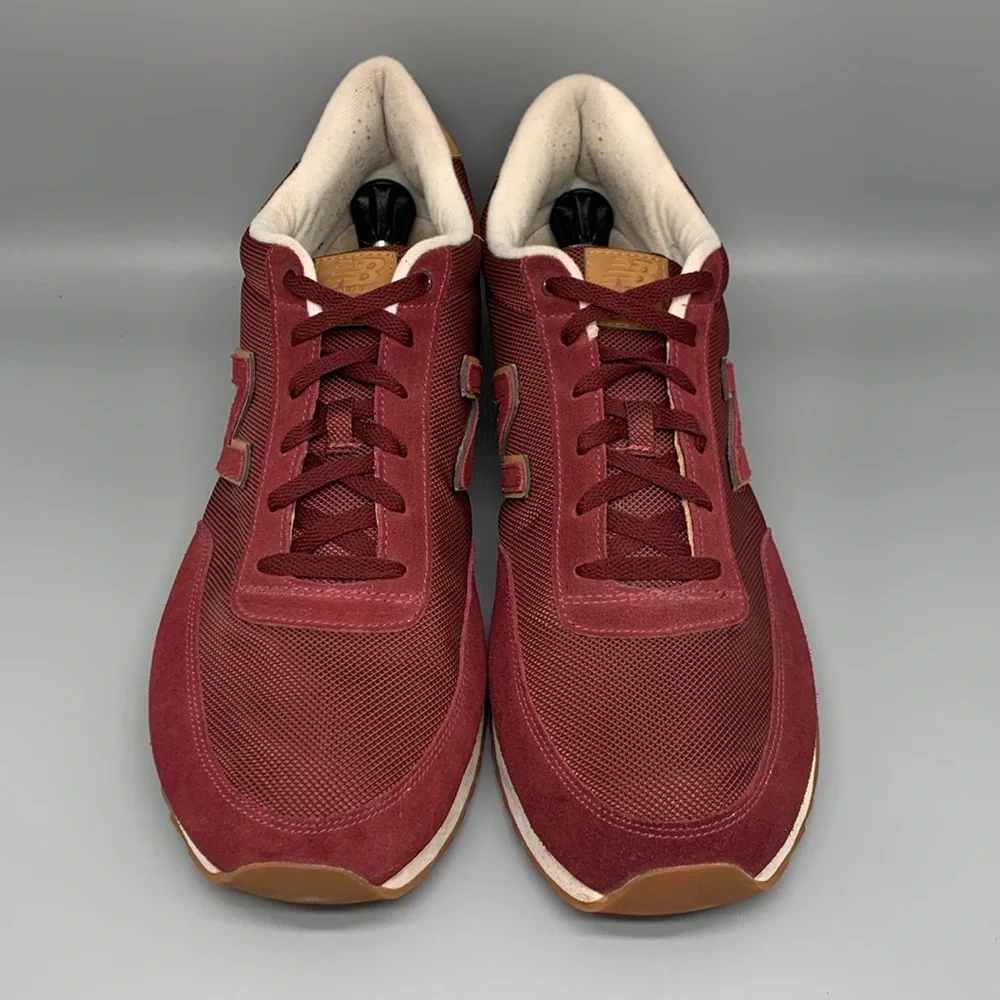 New‎ Balance 501 Maroon Running Shoes Men's Sz 17